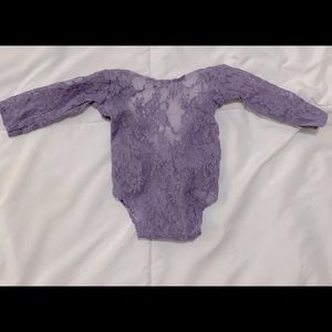 Newborn lace romper
